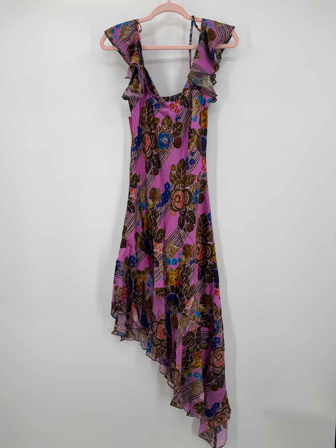 Pre-Owned Rodarte Purple Size 10 Midi Sleeveless Dress | True Fashionistas.
