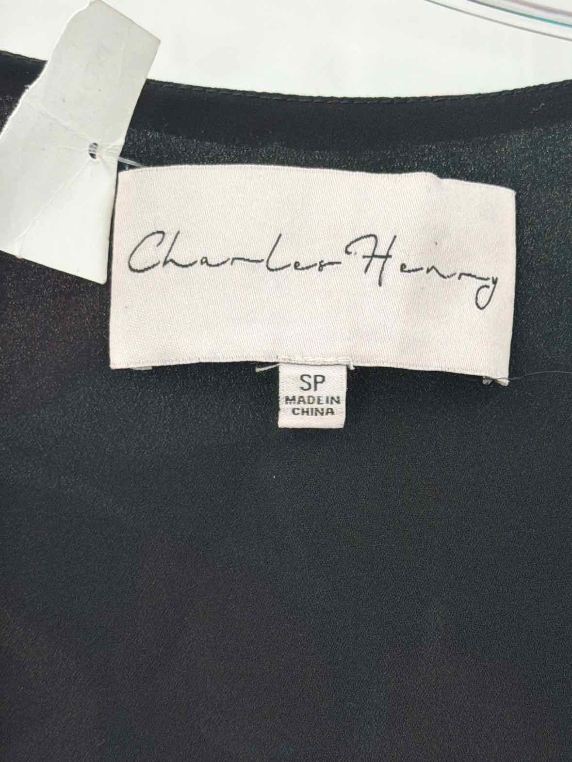 Pre-Owned Charlene Henry Black Size Small Short Long Sleeve Dress | True Fashionistas.