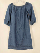 Pre-Owned Paige Blue Size XS Short Long Sleeve Dress | True Fashionistas.