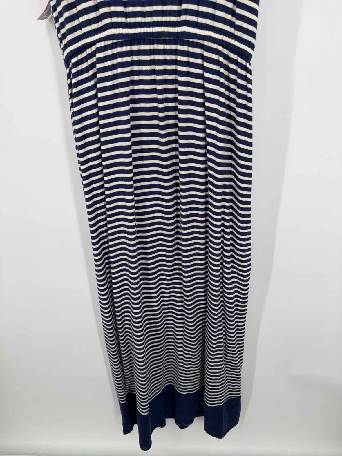 Pre-Owned La Vie En Rose Aqua Blue Size Small Long Sleeveless Dress | True Fashionistas.