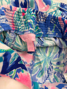 Pre-Owned Lilly Pulitzer Blue Size Small Printed Shorts | True Fashionistas.