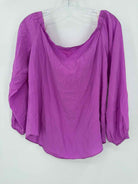 Pre-Owned Lilly Pulitzer Purple Size Medium Silk Blouse | True Fashionistas.