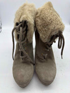 Pre-Owned Gucci Tan Size 10.5 Ankle Boot Boots | True Fashionistas.