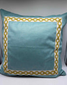 Barclay Butera Aqua & White Pillow | True Fashionistas.