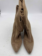 Pre-Owned Louis Vuitton Tan Size 6.5 Suede Ankle Boots | True Fashionistas.