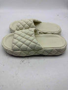 Pre-Owned Bottega Veneta White Size 8 Mule Sandals | True Fashionistas.
