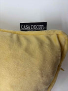 Casa Decor Home Yellow Pillow | True Fashionistas.