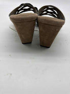 Pre-Owned Brunello Cucinelli Grey Size 37 Wedge Heels | True Fashionistas.