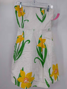 Pre-Owned Lilly Pulitzer White Size 2 Short Strapless Dress | True Fashionistas.