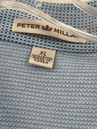 Peter Millar Blue Size XL Men's Polo Shirt | True Fashionistas.