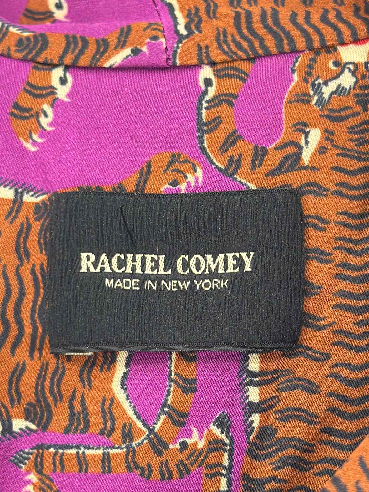 Pre-Owned Rachel Comey Purple Size 4 Blouse | True Fashionistas.
