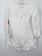 Pre-Owned Sara Campbell White Size XS Tunic Blouse | True Fashionistas.