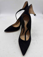 Pre-Owned Gianvito Rossi Black Size 9.5 Strappy Heels | True Fashionistas.