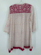 Pre-Owned Roller Rabbit White Size Small Tunic Blouse | True Fashionistas.