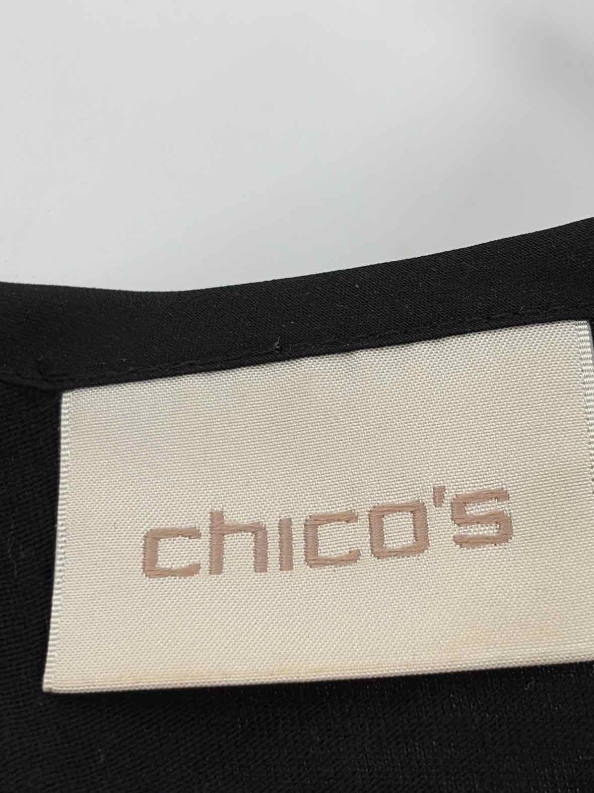 Chico's Black Size XL Blouse | True Fashionistas.