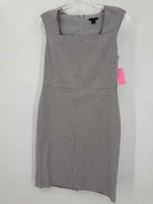 Pre-Owned Ann Taylor Grey Size 2 Short Sleeveless Dress | True Fashionistas.