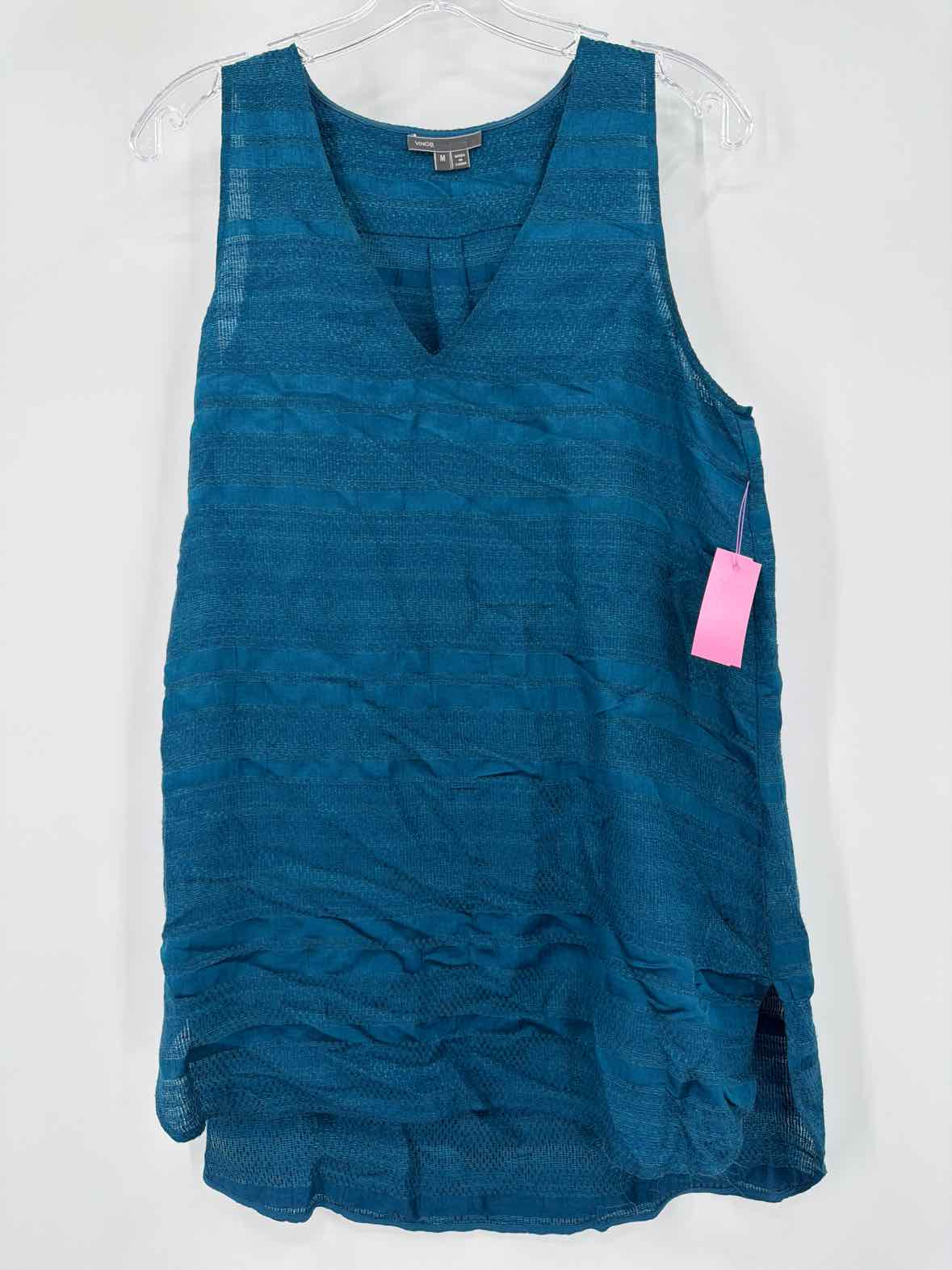 Pre-Owned Vince Blue Size Medium Tank Top | True Fashionistas.