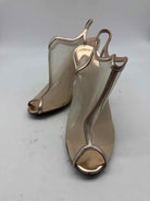 Pre-Owned Nicholas Kirkwood Gold Size 37 Caged Heels | True Fashionistas.