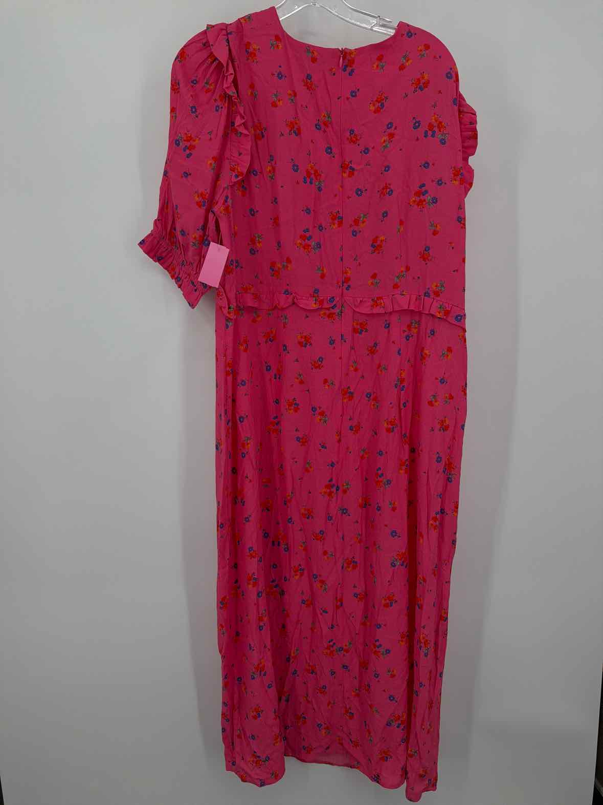 Pre-Owned Nobody's Child Pink Size 18 Long Long Sleeve Dress | True Fashionistas.