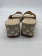 Pre-Owned Larroude Tan Size 8 Mule Heels | True Fashionistas.