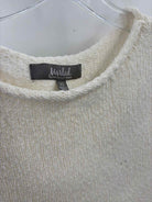Pre-Owned Marled White Size XS Sweater | True Fashionistas.