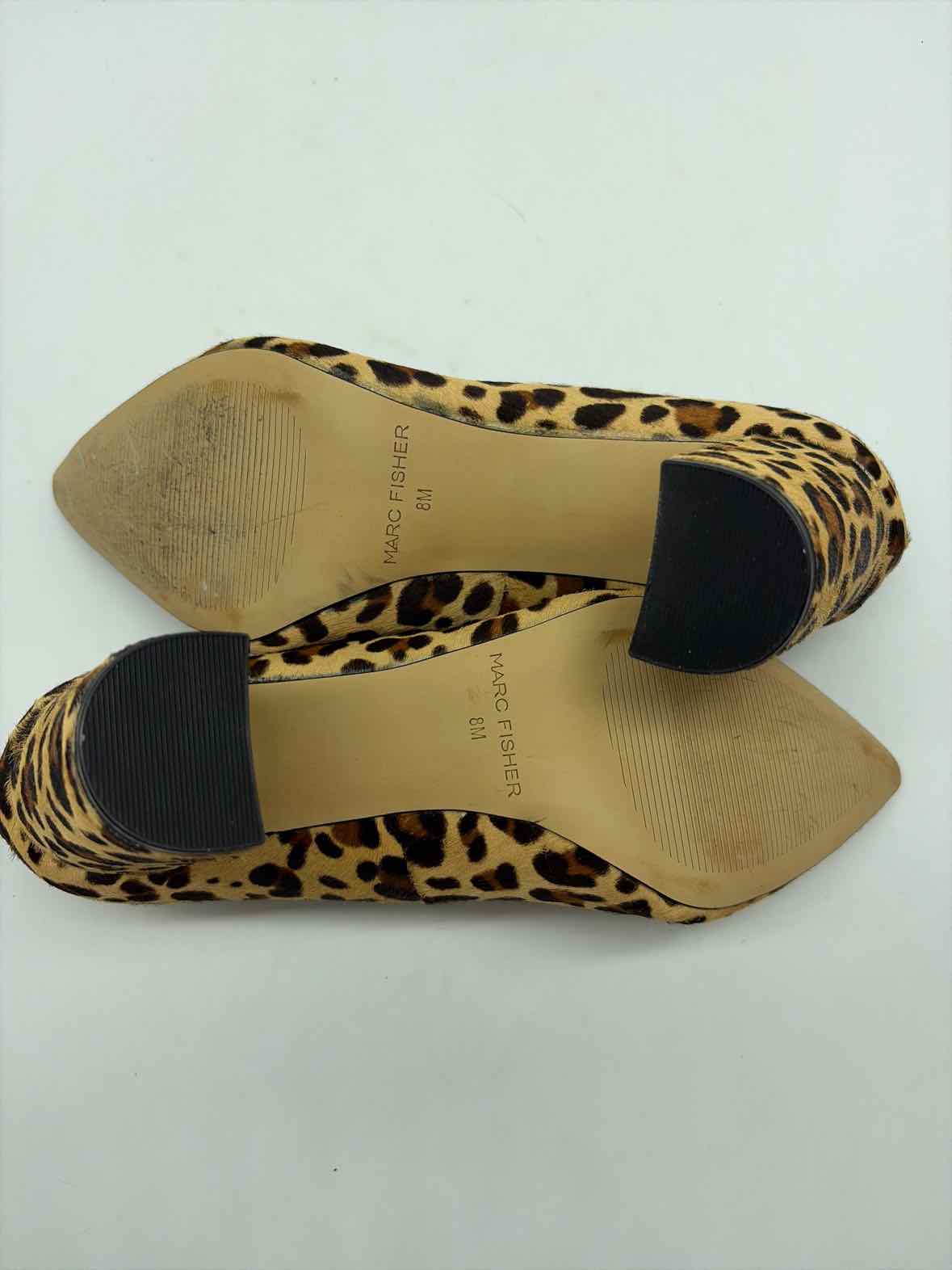Pre-Owned Marc Fisher Tan Size 8M Block Heels | True Fashionistas.