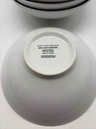 Set of 4 Pottery Barn Salad Bowls w/Quote | True Fashionistas.