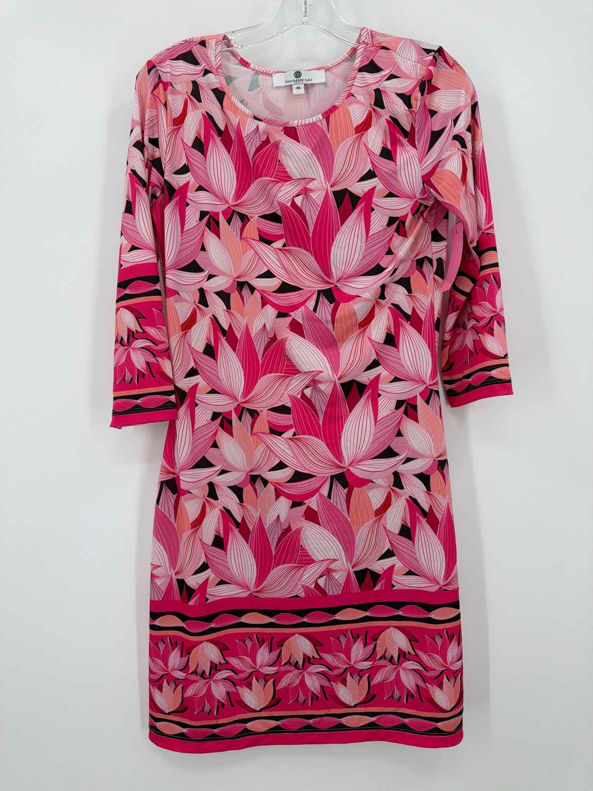 Pre-Owned Jean-Pierre Klifa Pink Size XS Short Long Sleeve Dress | True Fashionistas.