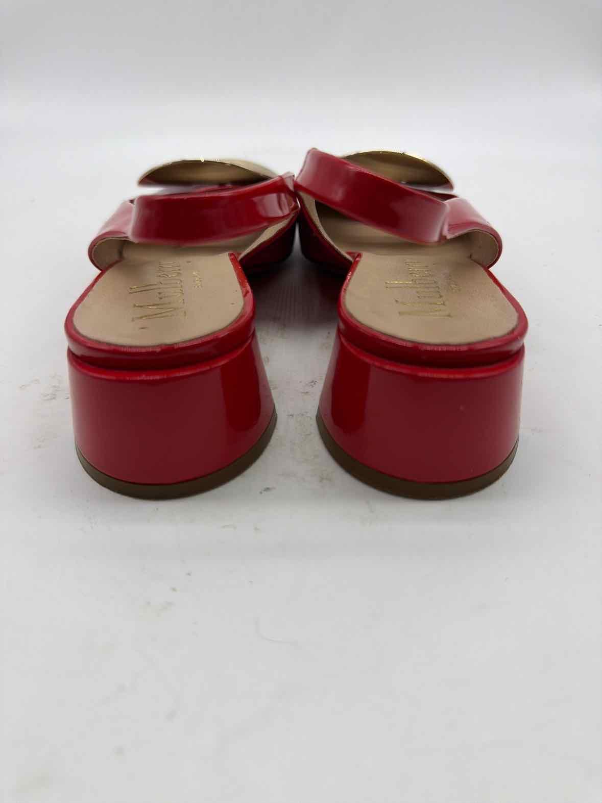 Pre-Owned Mulberry Red Size 36 Slingback Heels | True Fashionistas.