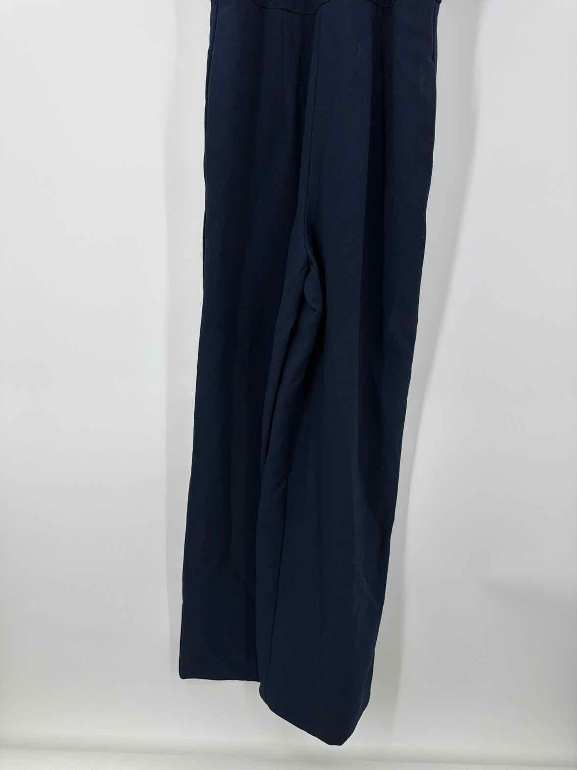 Pre-Owned Julia Jordan Navy Size 6 Sleeveless Jumpsuit | True Fashionistas.