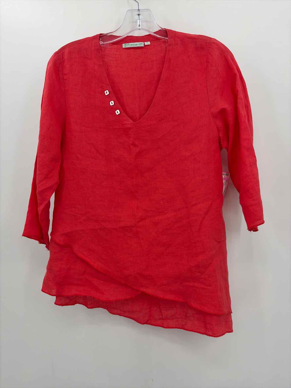 Lulu B Red Size Small Blouse | True Fashionistas.