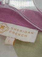 Pre-Owned Sheridan French White Size Large Short Long Sleeve Dress | True Fashionistas.