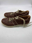 Pre-Owned Prada Brown 8.5 Leather Fashion Sneaker Men's Sneakers | True Fashionistas.