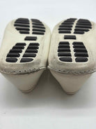 Pre-Owned Gucci White Size 39.5 drivers Flats | True Fashionistas.