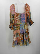 Pre-Owned Fate Brown Size Small Short Long Sleeve Dress | True Fashionistas.