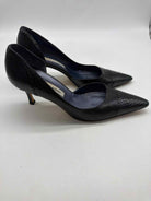 Pre-Owned Manolo Blahnik Black Size 38 D'orsay Heels | True Fashionistas.