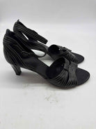 Pre-Owned Balenciaga Black Size 39 Ankle Strap Heels | True Fashionistas.