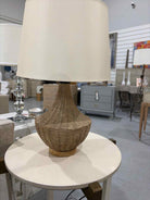 Rattan Look Outdoor Lamp | True Fashionistas.