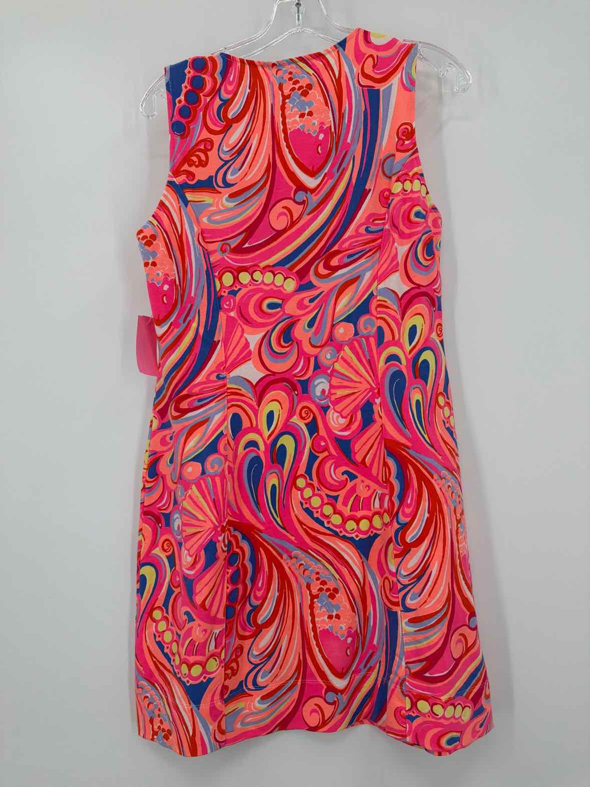 Pre-Owned Lilly Pulitzer Pink Size Large Short Sleeveless Dress | True Fashionistas.