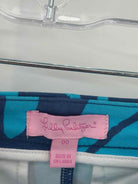 Pre-Owned Lilly Pulitzer Blue Size 00 Printed Shorts | True Fashionistas.