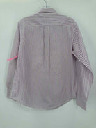 Pre-Owned Brooks Brothers Purple Size 6 Stripe Button Down | True Fashionistas.