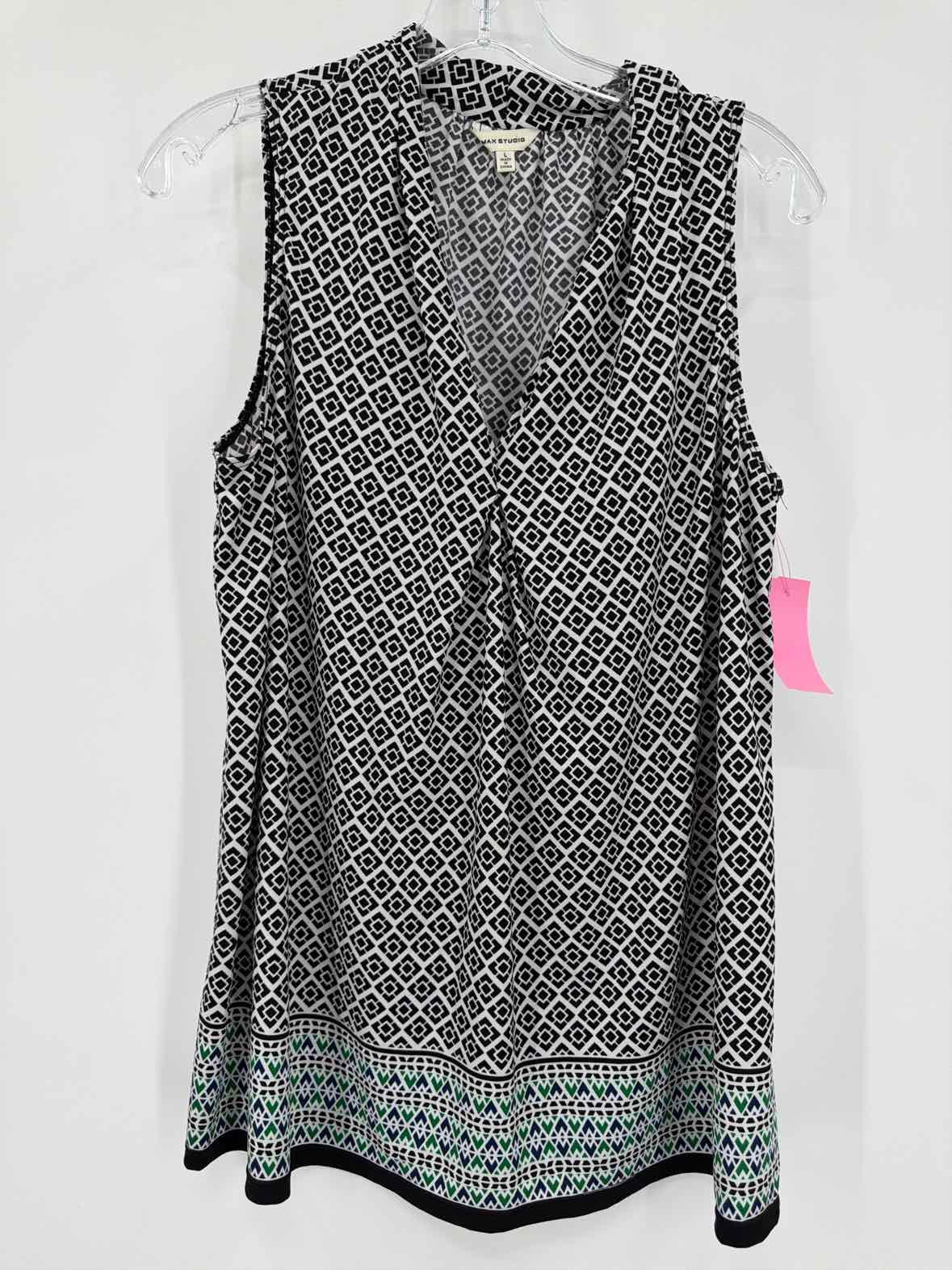 Pre-Owned Max Studio Black Size Large Tank Top | True Fashionistas.