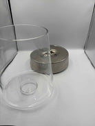Silver Glass Candle Holder | True Fashionistas.