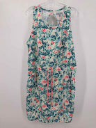 Pre-Owned Ocean+ Coast Blue Size XL Short Sleeveless Dress | True Fashionistas.