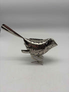 Silver Metal Decorative Bird | True Fashionistas.