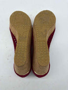 Pre-Owned Jimmy Choo Red Size 7 Wedge Heels | True Fashionistas.