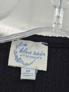 Blue Rain Black Size Medium Blouse | True Fashionistas.