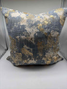 Villa Blue & Gold Pillow | True Fashionistas.
