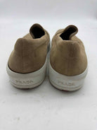 Pre-Owned Prada Tan Size 8 Slip On Flats | True Fashionistas.