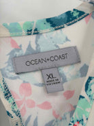 Pre-Owned Ocean+ Coast Blue Size XL Short Sleeveless Dress | True Fashionistas.